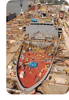 USS New York Dry Dock